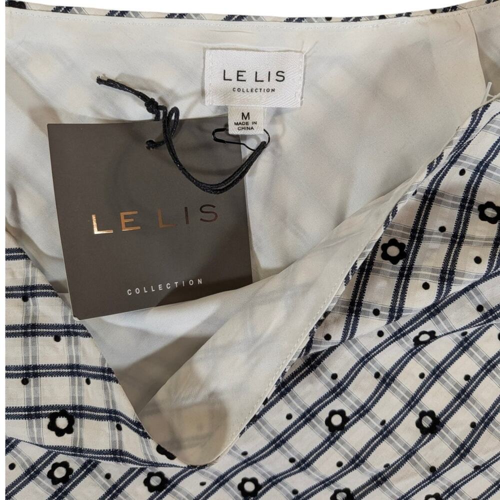 NWT Le Lis Plaid Embroidered Matching Set M - Picture 4 of 10